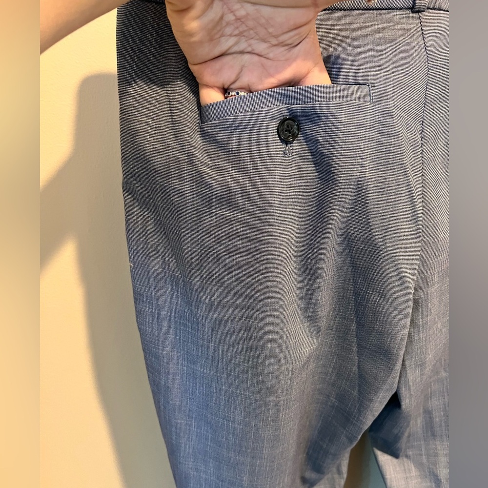 Banana Republic Woman’s Blue Suit Pants (matching blazer in my closet as well) - Picture 4 of 4